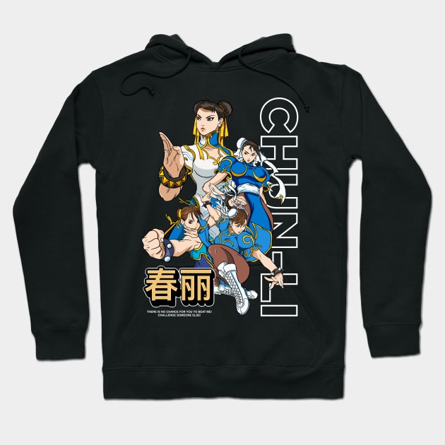 Chun-Li Hoodie by Jones Factory